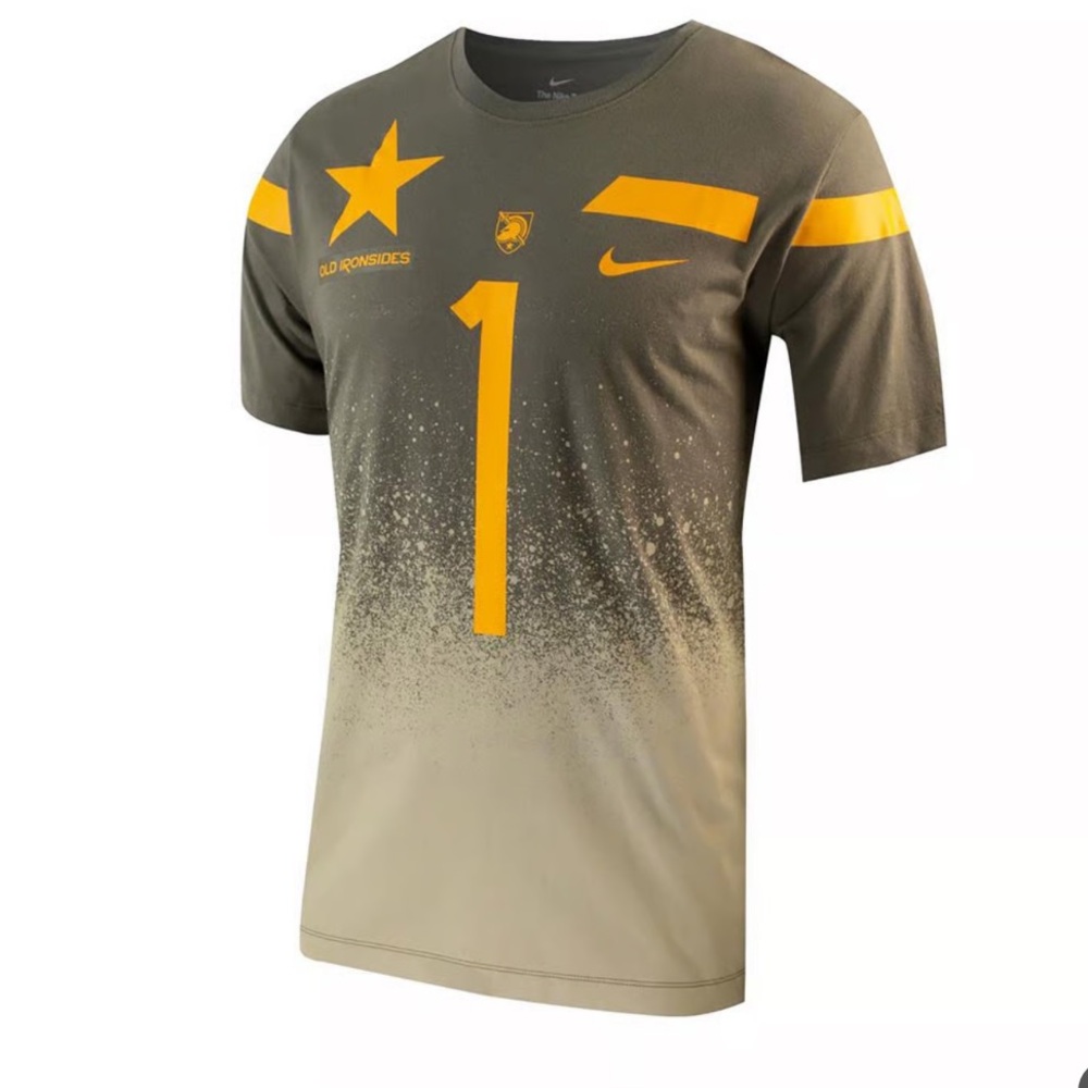 Nike Army Black Knights 1st Armored Division "Old Ironsides" Replica Jersey Tee